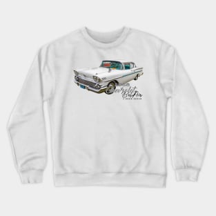 1958 Chevrolet Bel Air 2 Door Sedan Crewneck Sweatshirt